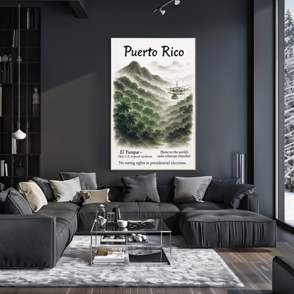 Puerto Rico A Unique U.S. Territory Poster