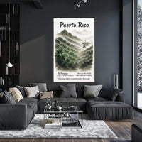 Puerto Rico A Unique U.S. Territory Poster