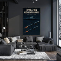 Operation Midnight Hammer Military Recruitment Poster PosterGoat