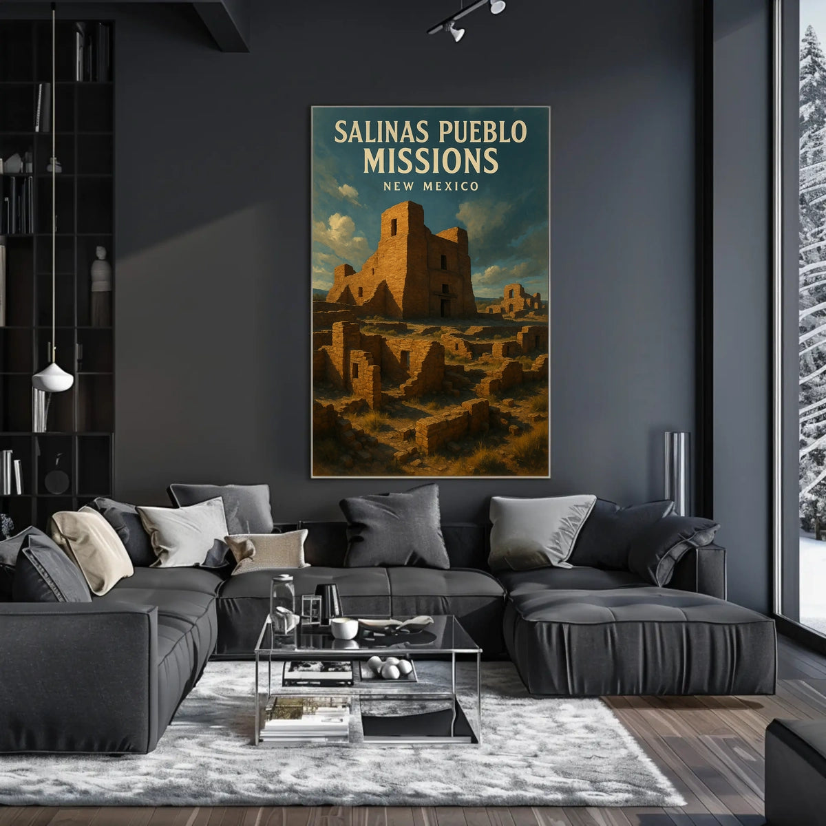 Salinas Pueblo Missions New Mexico Poster