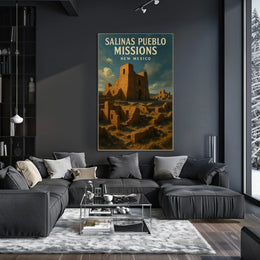 Salinas Pueblo Missions New Mexico Poster