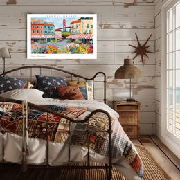 San Francisco Flower Market 2024 Poster PosterGoat