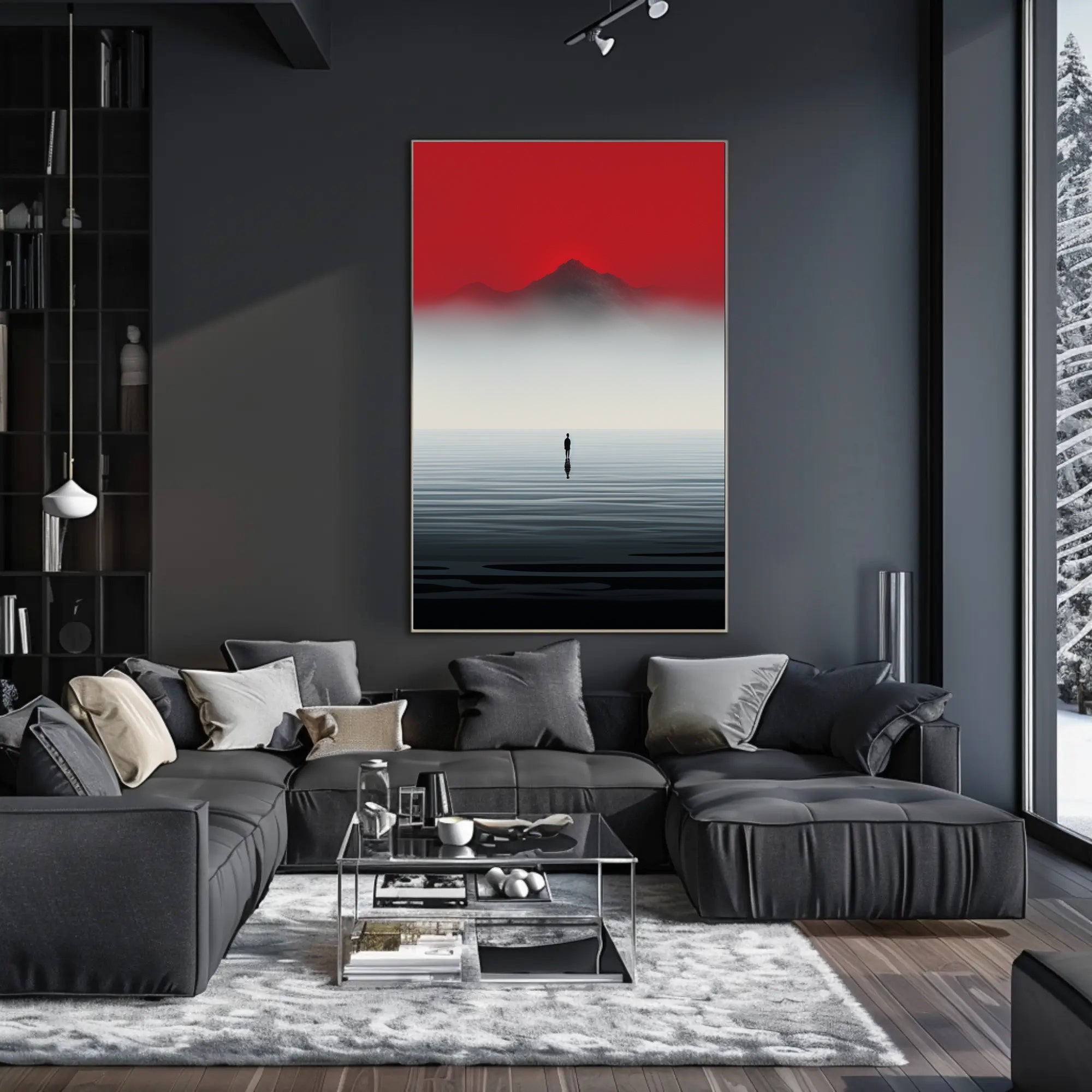 Solitude At Dusk Poster