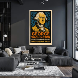 George Washington 1st President Poster