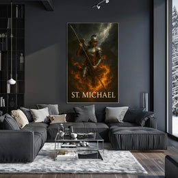 St. Michael Angelic Warrior Poster
