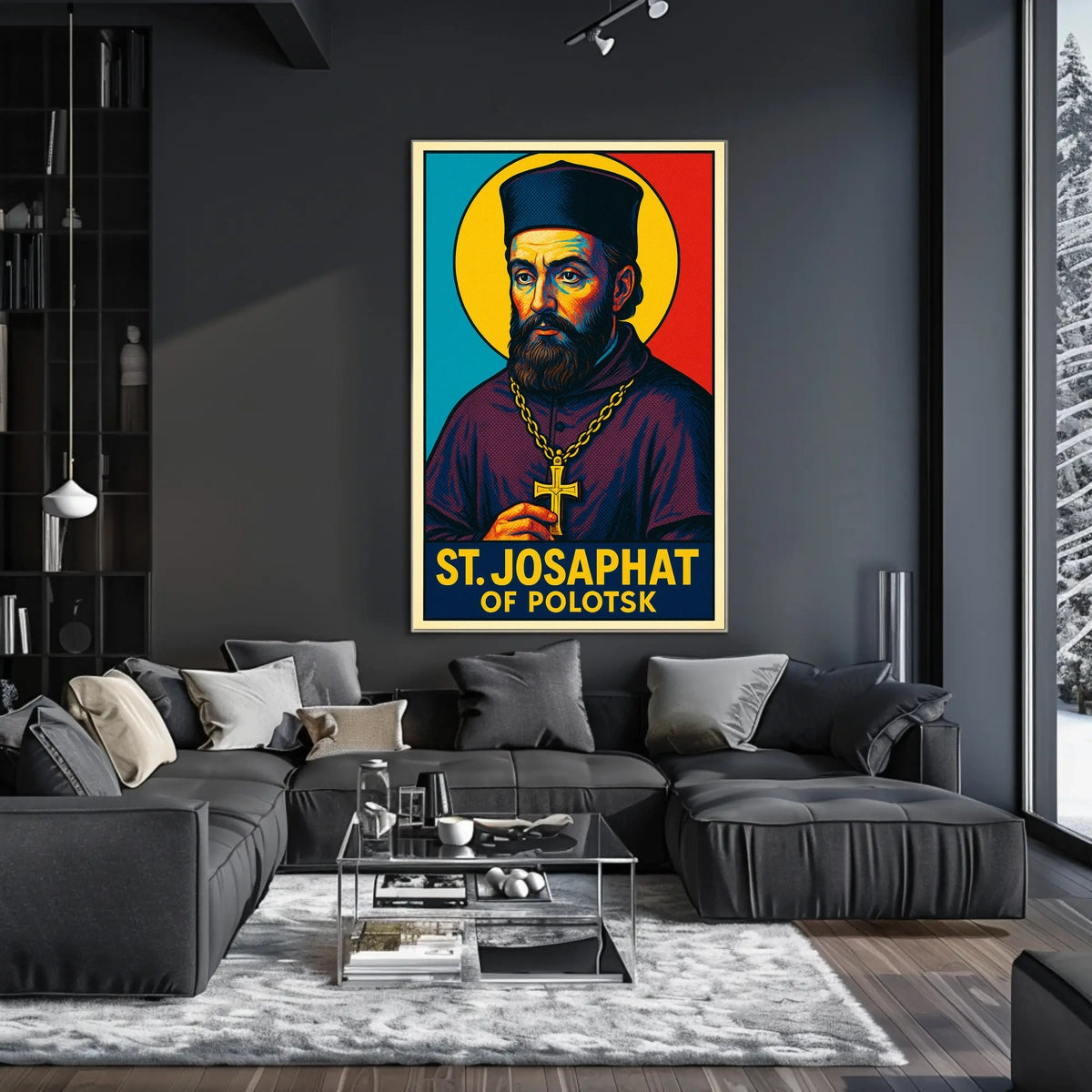 St. Josaphat of Polotsk Poster