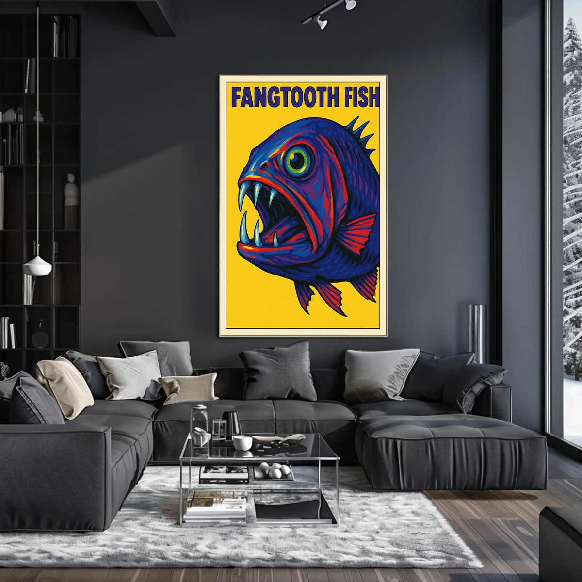 Fangtooth Fish Poster