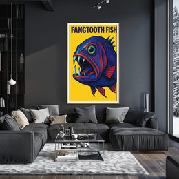 Fangtooth Fish Poster