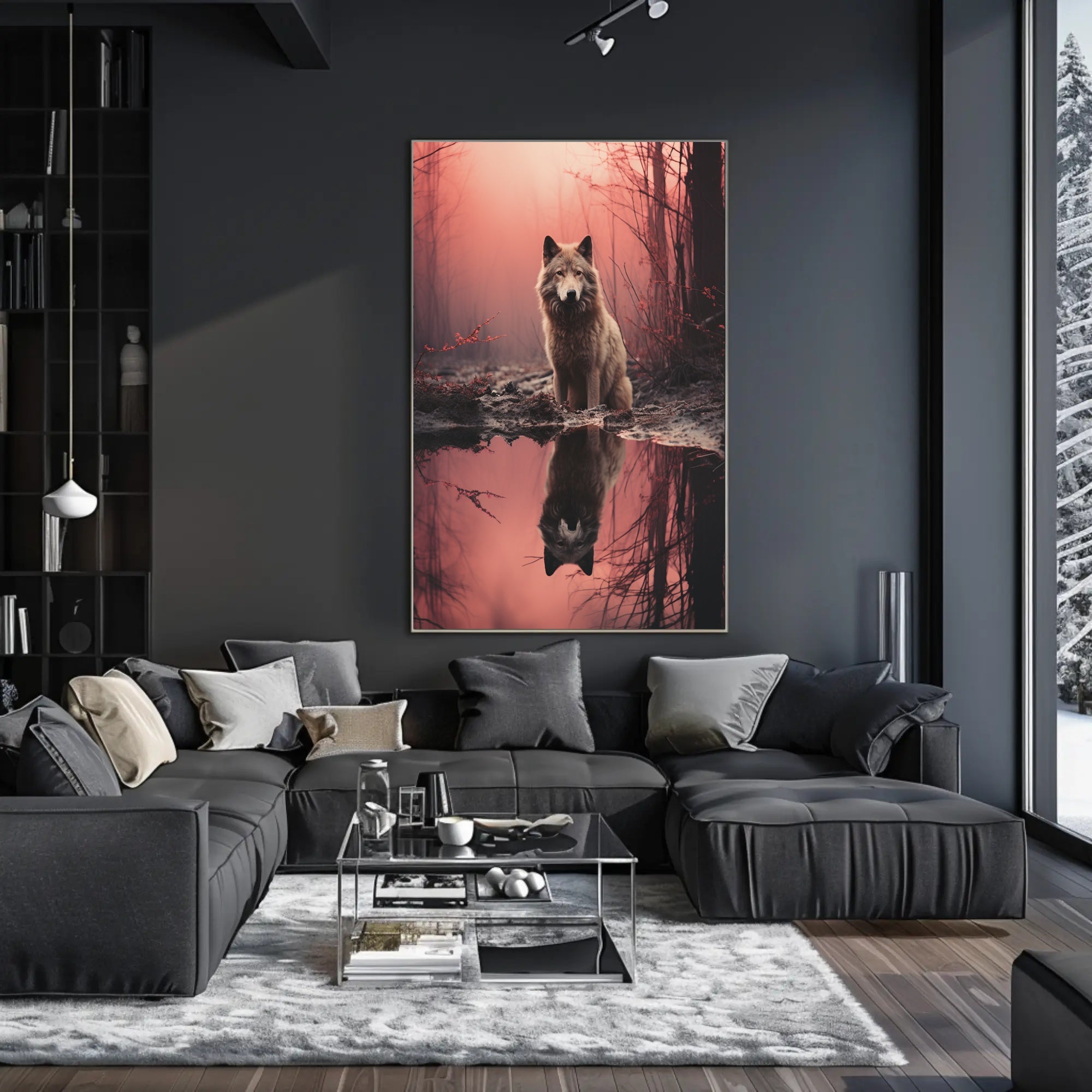 Reflections Of The Wild Poster PosterGoat