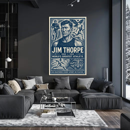 Jim Thorpe Worlds Greatest Athlete Poster