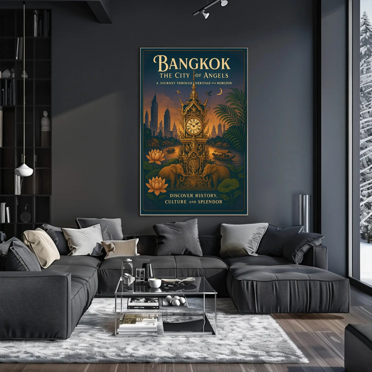 Bangkok The City of Angels Poster