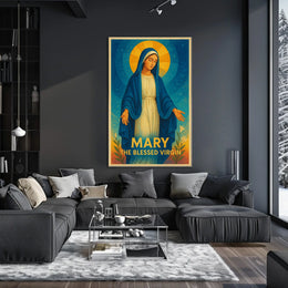 Mary The Blessed Virgin Poster