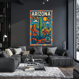 Arizona Desert Vibes Poster