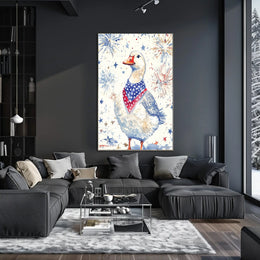 patriotic goose Poster