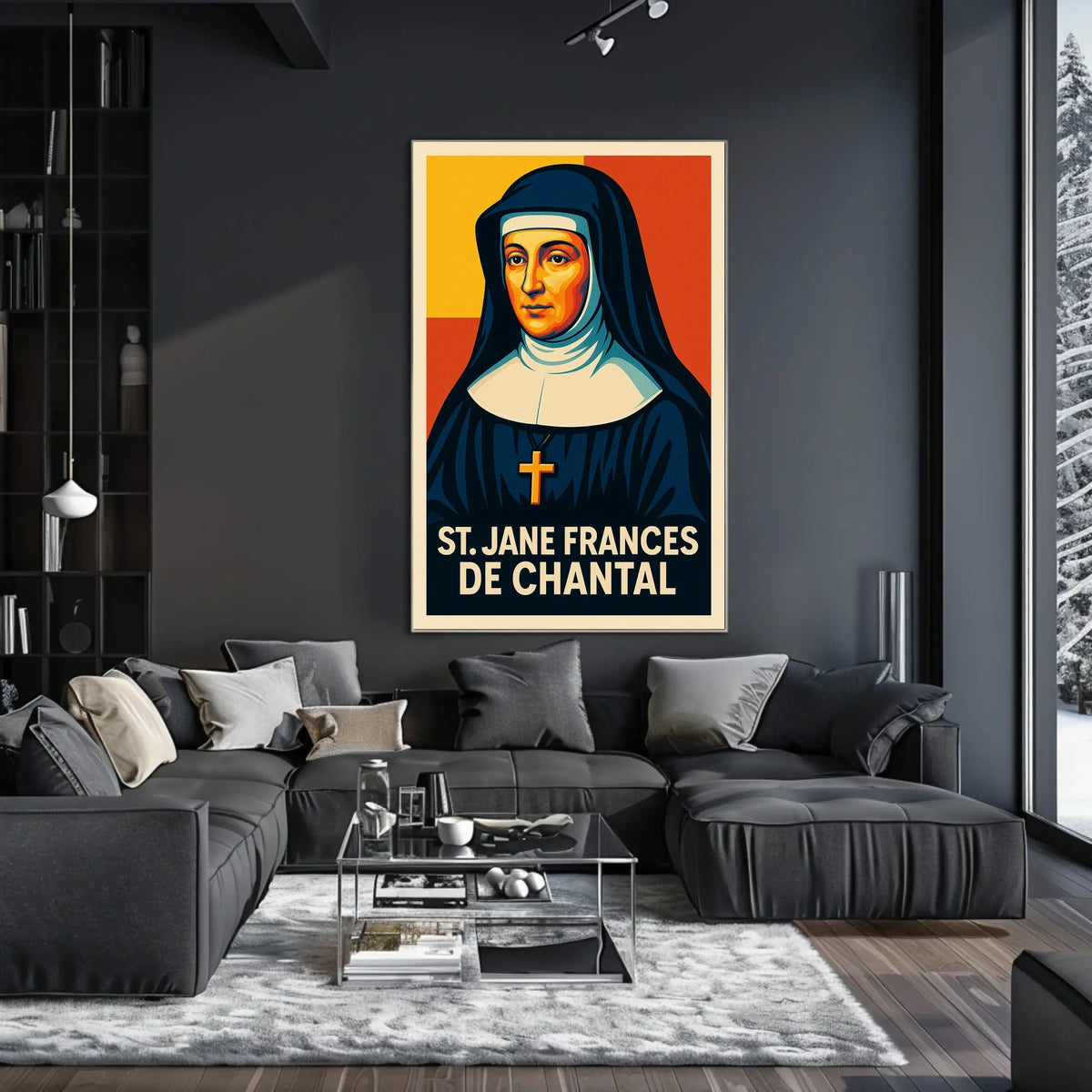 St. Jane Frances de Chantal Poster