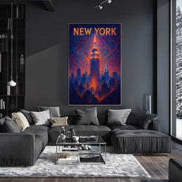 New York City Skyline Poster