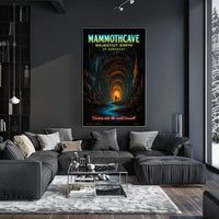 Mammoth Cave Majestic Depth of Kentucky Poster PosterGoat