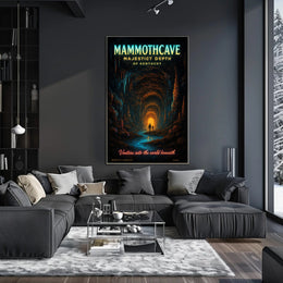 Mammoth Cave Majestic Depth of Kentucky Poster PosterGoat