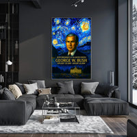 George W. Bush 43rd President of the United States Presidential Masterpiece Series Poster