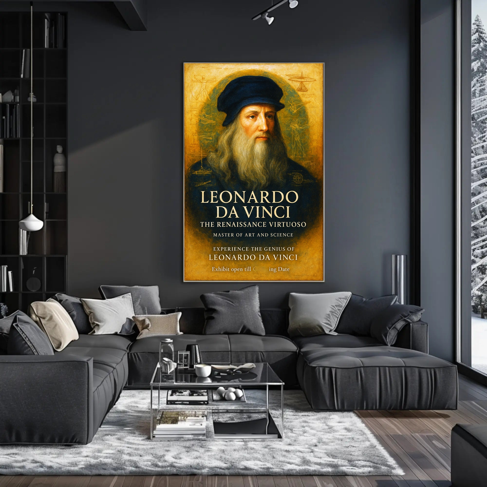 Leonardo da Vinci The Renaissance Virtuoso Poster PosterGoat