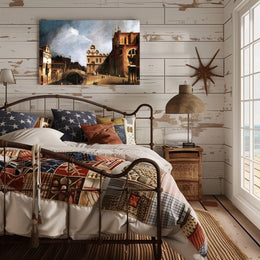Venetian Cityscape with Historical Elegance Cultural or Heritage Poster