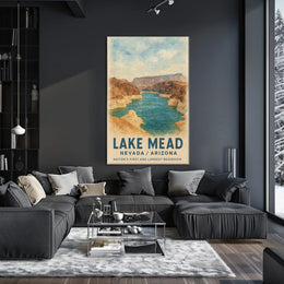 Lake Mead NationS First And Largest Poster
