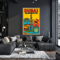 Dubai A Pop Art Experience Poster