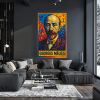 Georges Méliès Cinematic Pioneer Poster
