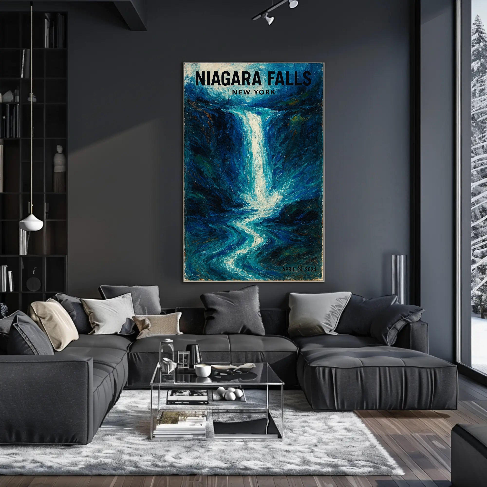 Niagara Falls Adventure Travel Poster