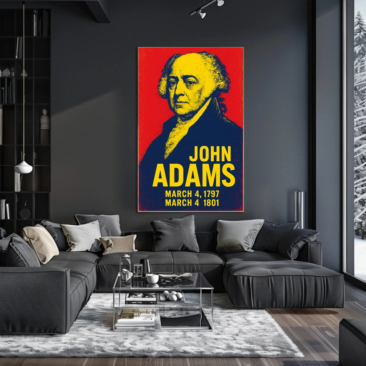 John Adams 2Nd President Poster