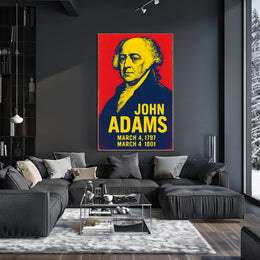John Adams 2Nd President Poster