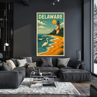 Delaware Coastal Beauty Poster
