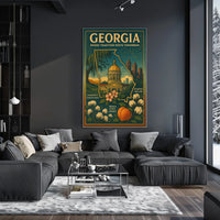 Georgia Where Tradition Meets Tomorrow Poster