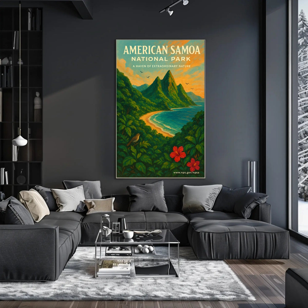 American Samoa National Park Poster