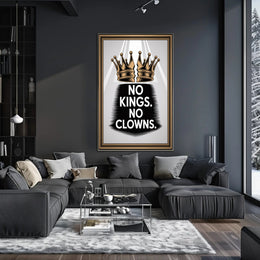No Kings No Clowns Political or Propaganda Poster