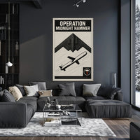 Operation Midnight Hammer Wall Art Print PosterGoat