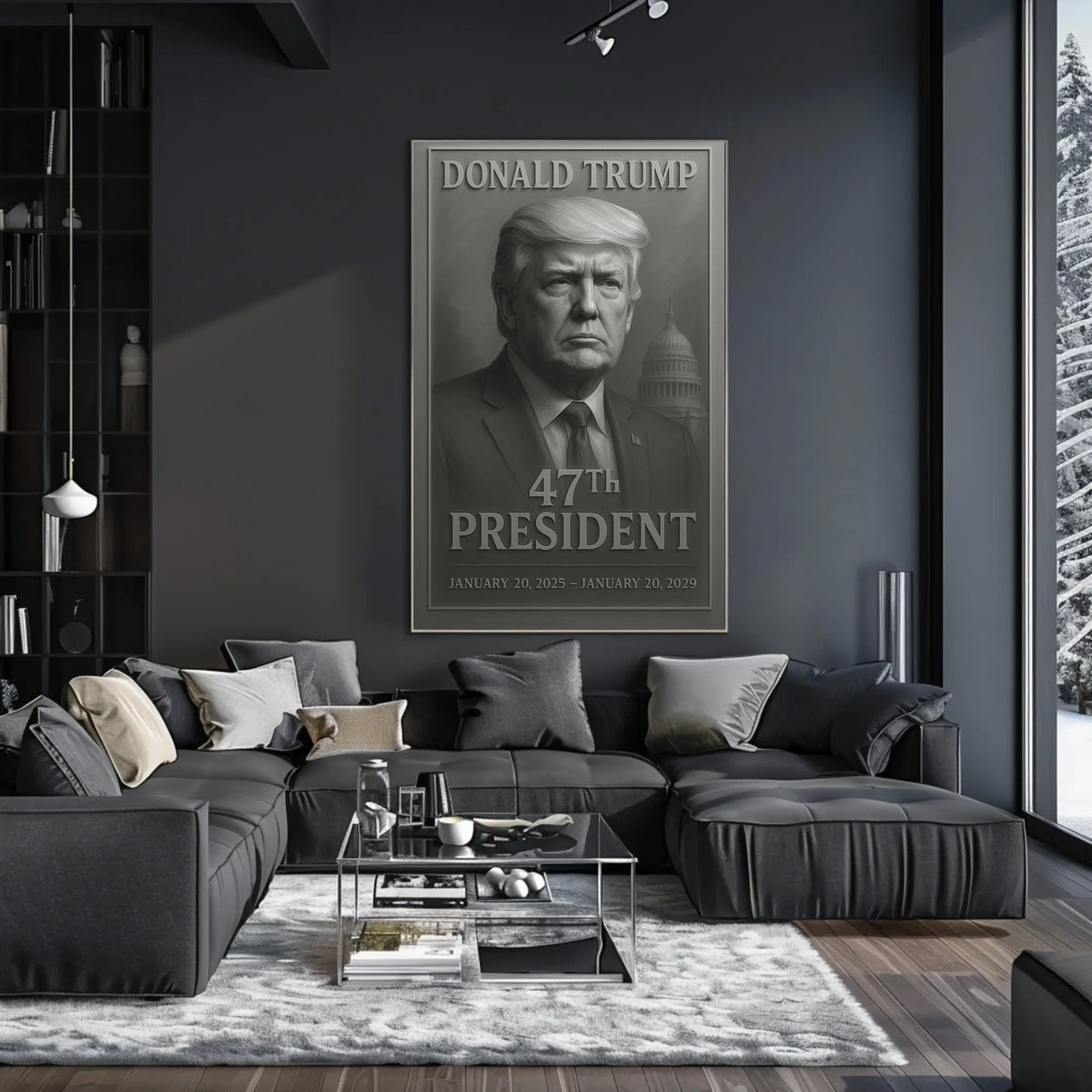 Donald Trump 47th President Poster