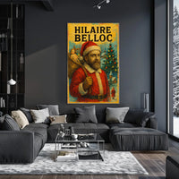 Santa Claus Holiday Wonderland Christmas Cultural or Heritage Poster