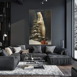 Polar BearS Christmas Poster