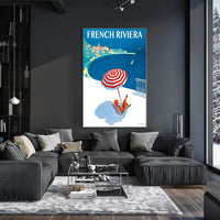 French Riviera Getaway Poster