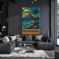 Vibrant Nicaragua Poster