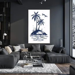 Vibrant Urban Landscape Art Poster