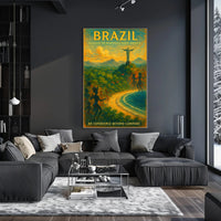 Discover Brazil Poster