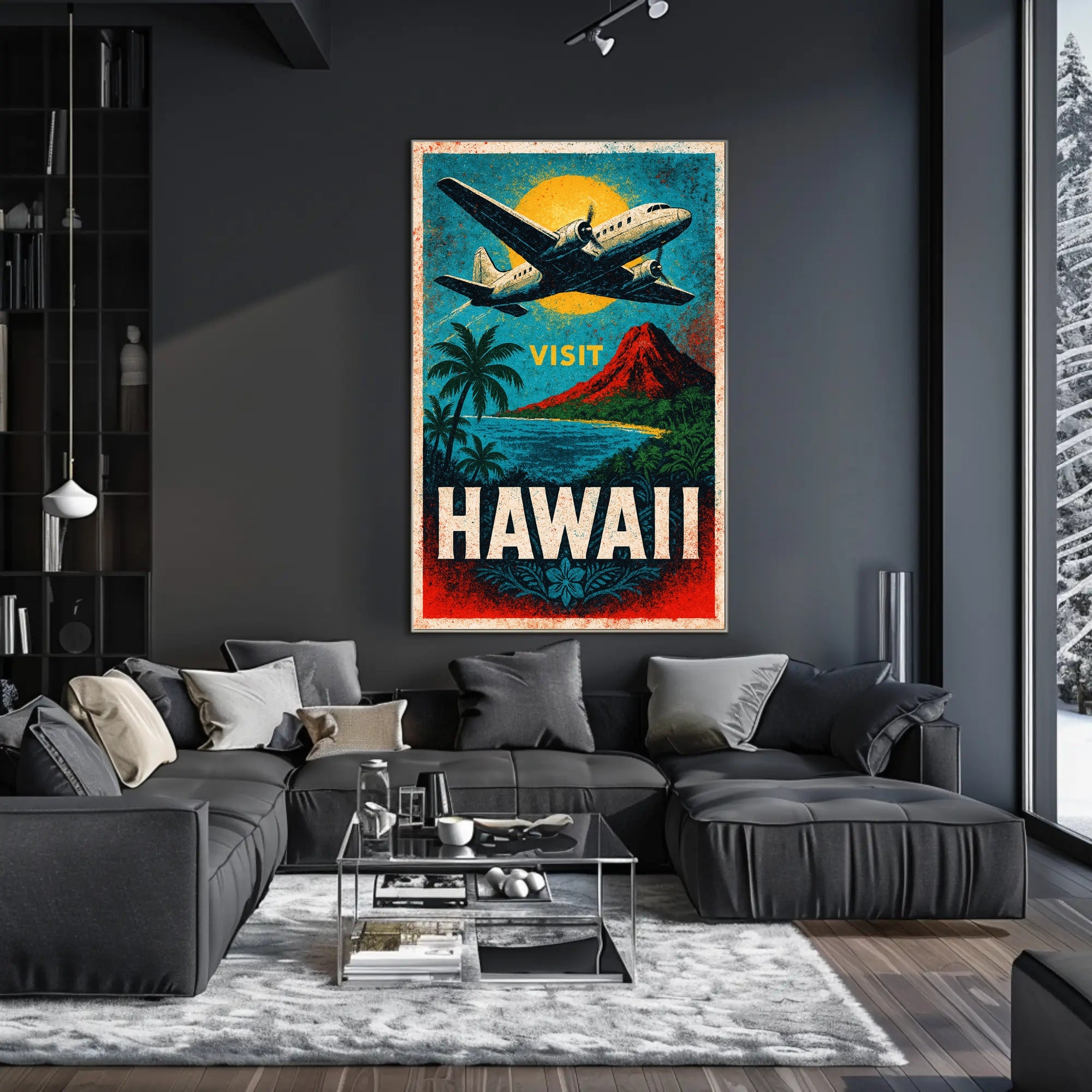 Visit Hawaii Poster PosterGoat