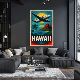 Visit Hawaii Poster PosterGoat