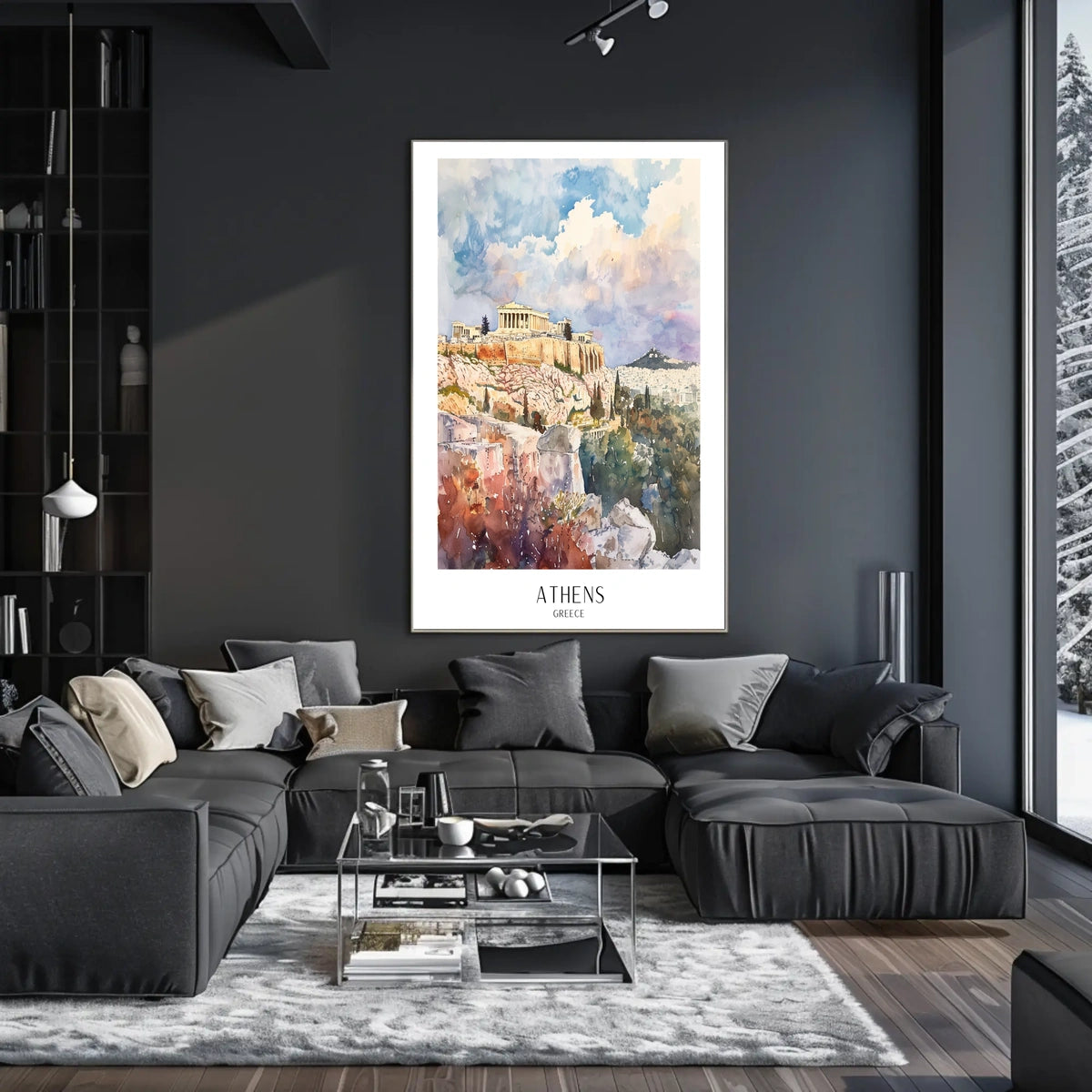Athens, Greece A Timeless Landscape Poster
