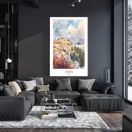 Athens, Greece A Timeless Landscape Poster