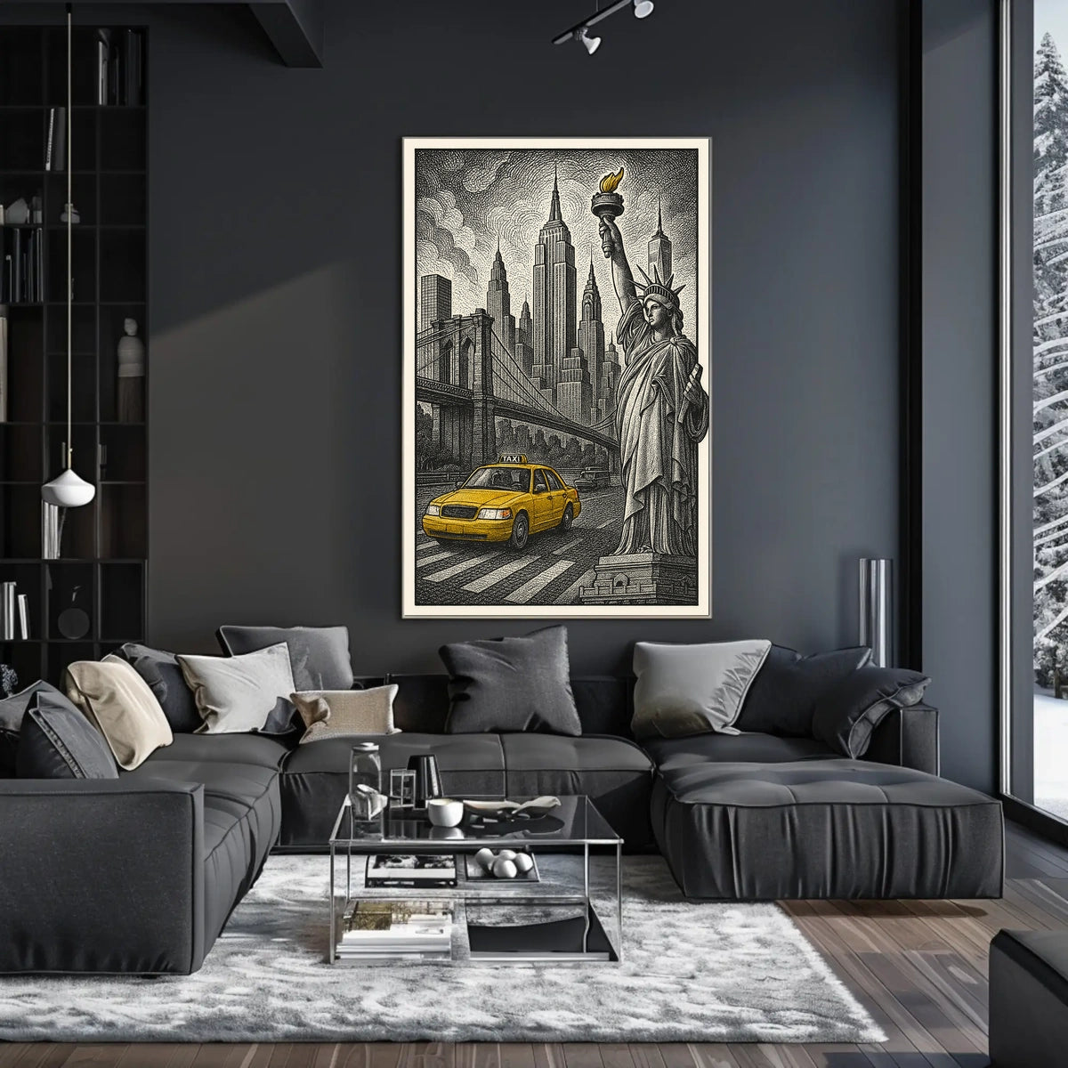 New York City Icons Poster