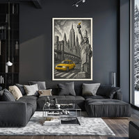New York City Icons Poster