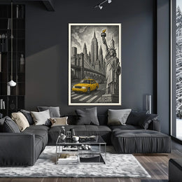 New York City Icons Poster